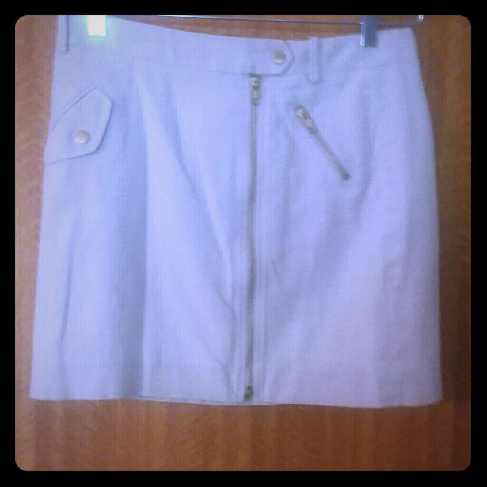J. Crew Khaki  Mini-Skirt